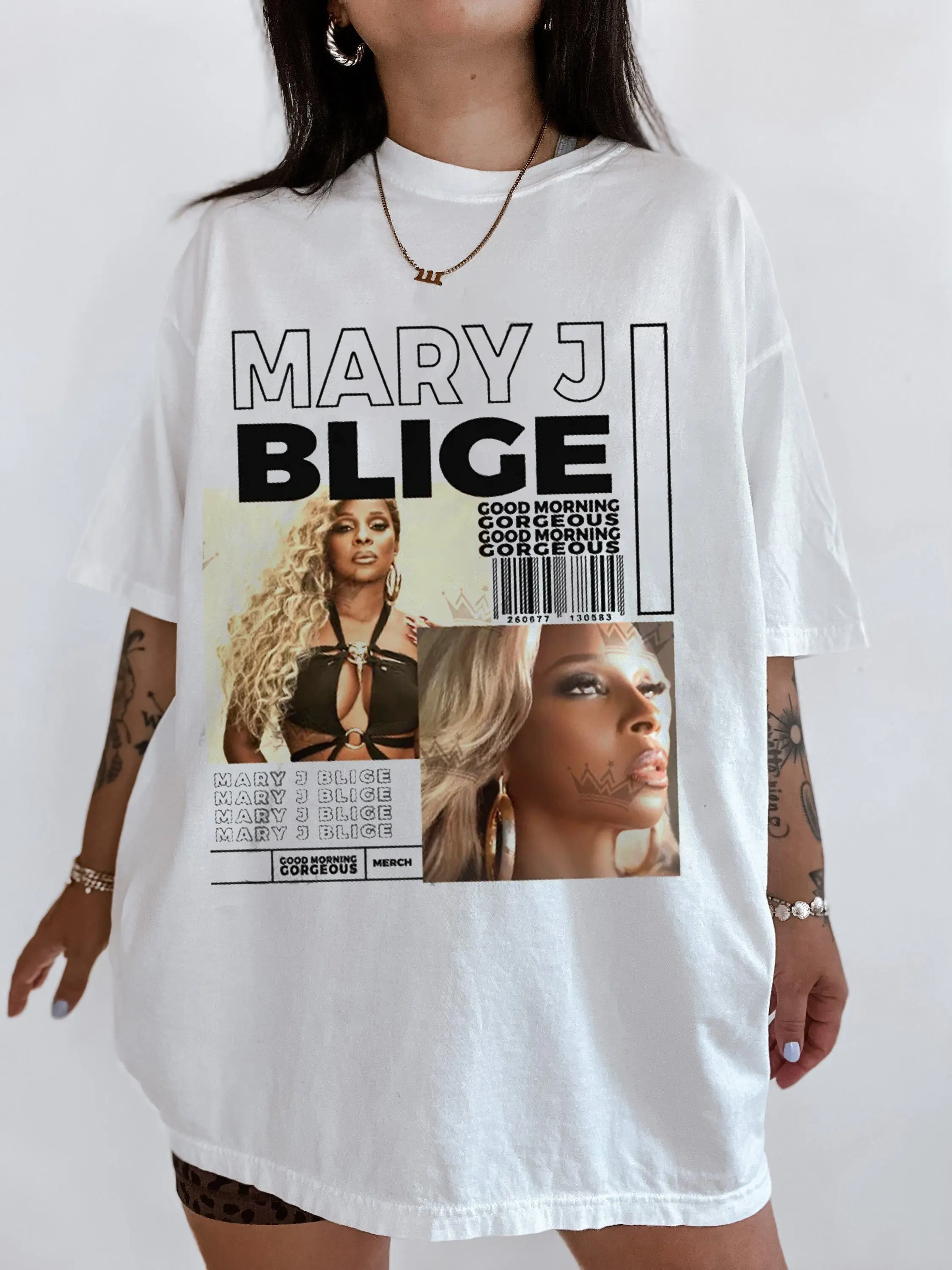 Limited Mary J Blige Good Morning Gorgeous T-Shirt, Gift For Woman and Man Unisex T-Shirt