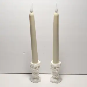 3D Printed Skull Candlestick Holders home furnishing unique decor gift Set Ornaments