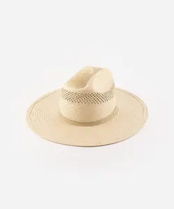 Clark Cattleman Straw Cowboy Hat