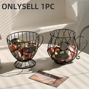 Iron Art Coffee Capsule Display Rack, Home Snack Candy Storage Shelf, Decorative Organizer for Café, Stylish Kitchen Accessory Ideal For Coffee Pods, Snacks And Candies, Perfect For Coffee Shops, Bars, Kitchens & Countertops