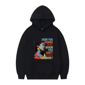Vintage Lauryn Hill Graphic Hoodie with Iconic "Ain't Right Within" Design