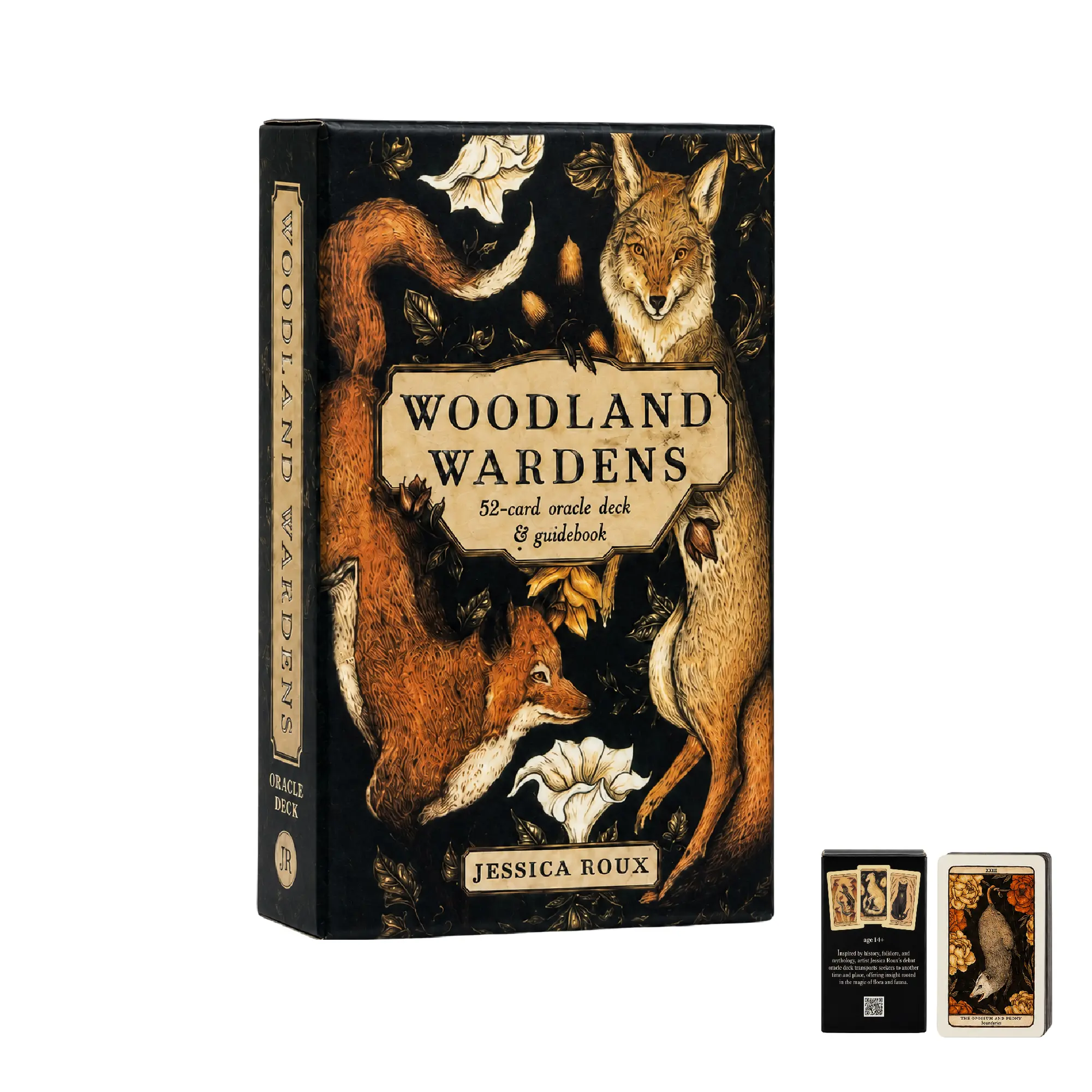 Woodland Wardens: 52-Card Oracle Deck & Guidebook - Mixed Media Product