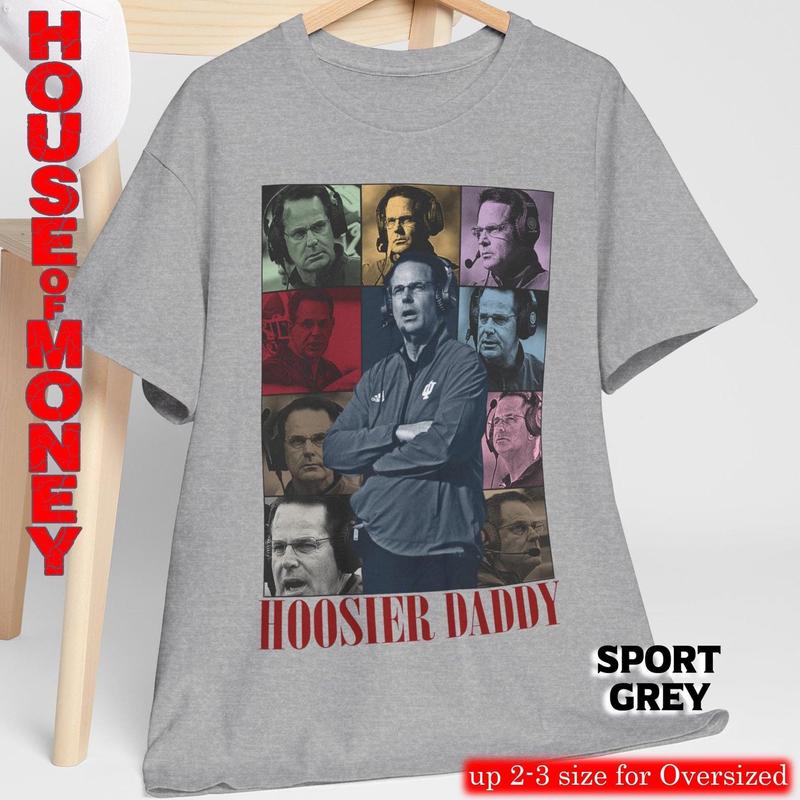 hoosier daddy shirt Football Coach Curt Cignetti T-Shirt Indiana Rose Bowl 25 26 Unisex T-Shirt, IU Hoosier Shirt
