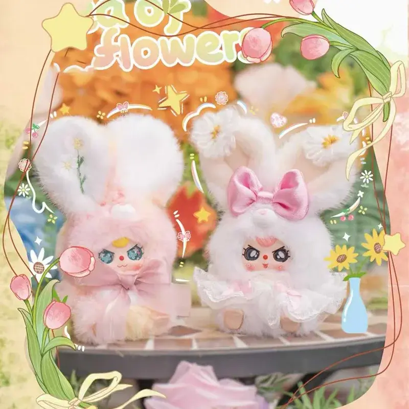 QU-Baby 3 Flower Fairy, plush blind box collectible doll