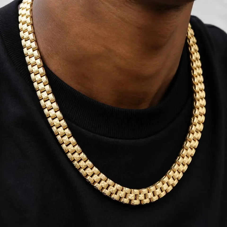 Rollie Gold Chain 20 inch 7.5 mm