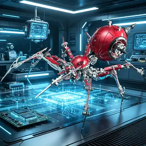 3D Metal Spider Puzzle Kit - Intricate Mechanical Insect Model, Challenging DIY Metalwork Decor, Puzzle Art Gift for Boys,Model Toy Gift.