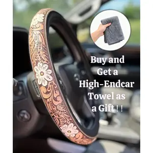 All-Season Breathable Steering Wheel Cover for Cars & Trucks Western Style No Inner Ring Non-Slip Grip Vibrant ed Patterns 14.3-14.6 Inches Diameter Automotive Vehicle Sexy Micro Bikini Magnetic Cap Golf Clip Tour Soft Golf Balls Bag Steeringwheelcover