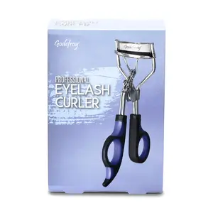 Godefroy Precision Eyelash Curler - Long Lasting Lift for Dramatic Curls with Heat Absorbent Pad & Ergonomic Grip