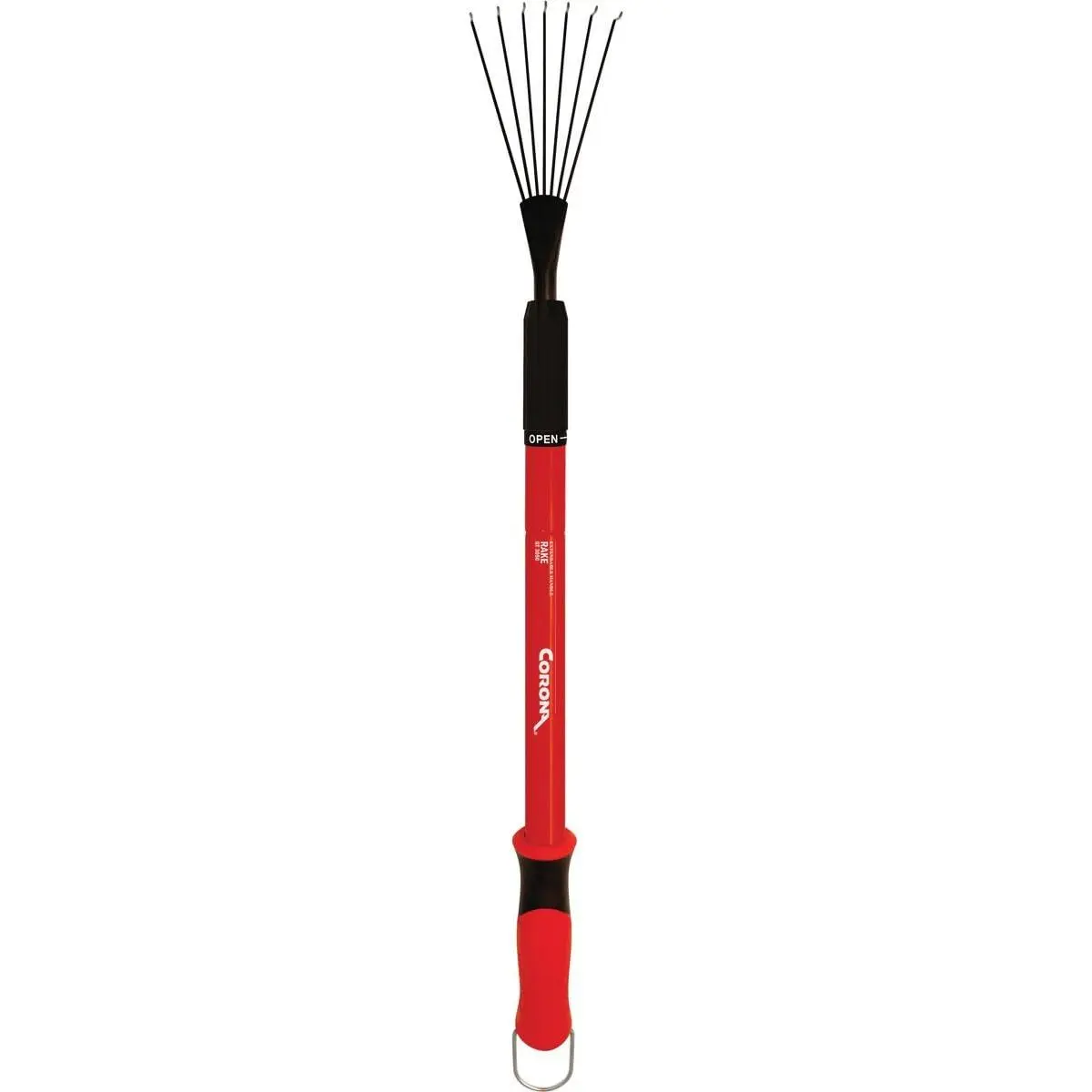 Clipper GT3080 Aluminum Extendable Handle Trowel - Carbon Steel Hand Tool with Metal Ring, Gauge in Inches, Keeps Knees Out of Dirt, Improves Posture for Construction & Masonry Tasks