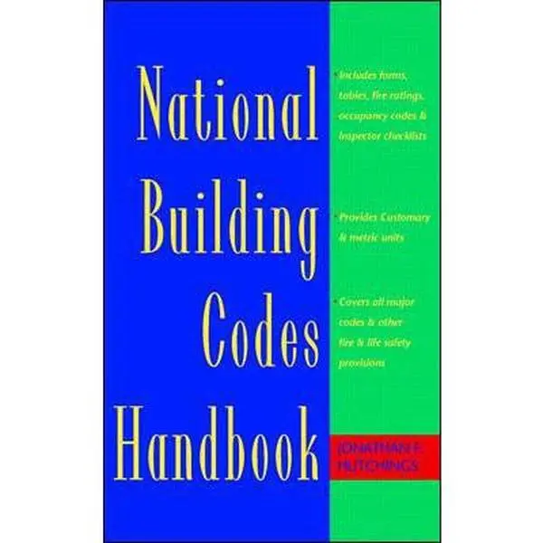 USED Book - National Building Codes Handbook by Jonathan F. Hutchings (Hardcover) - english