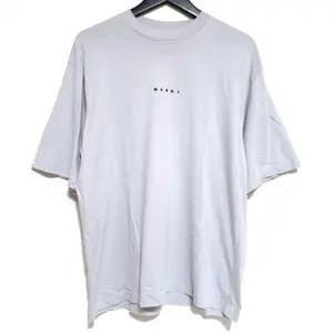 Pre-owned MARNI Cotton Small Leather Goods Oversized T Shirt