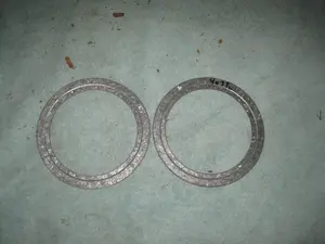 (Lot Of 2) 4 To 3-1/2 Inch Galvanized Steel Conduit Reducing Washer (Washers)