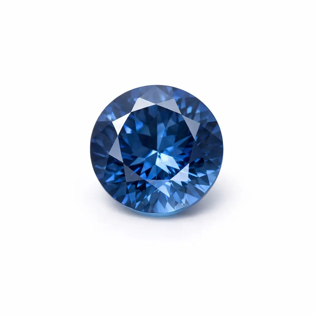 Lab Blue Spinel: 12mm Round 6.5ctw - TikTok Shop
