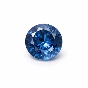 Lab Blue Spinel: 12mm Round 6.5ctw