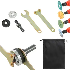 10mm Electric Drill to Angle Grinder Adapter Conversion Shaft - Universal Power Tool Converter for Cutting Polishing Discs Wheels, Metal Cutting Blades, Metal Wood Working DIY Essentials, Home Improvement Must Have