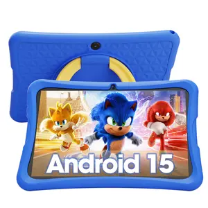 KidsTablet 10.1" Android 15 Kids Tablet 6GB+32GB Dual Camera 6000mAh Eyesight Protecting Parent Control Child Education Tablet with WiFi Birthday Gift