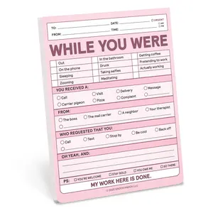 While You Were Nifty Note Pad While You Were Nifty Note Pad