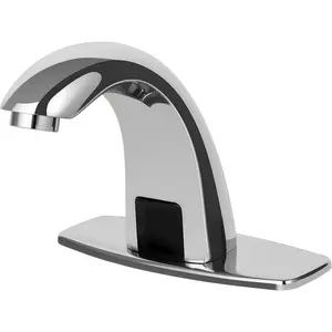 Touchless Bathroom Faucet for Commercial Automatic Sink Tap, Polished Finsh,Model AK7500( Operated)