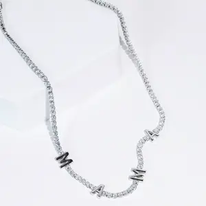 Mama Glow Silver Necklace