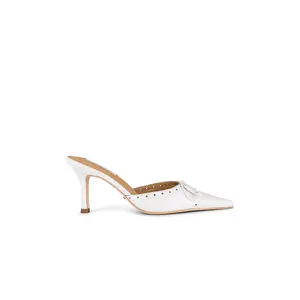Tony Bianco Scooter Heel in White Nappa