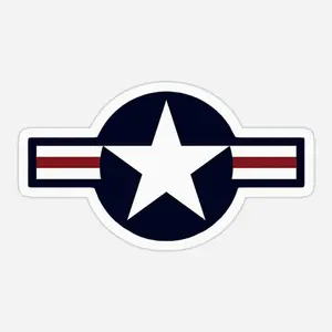 American War Plane Sticker N9G