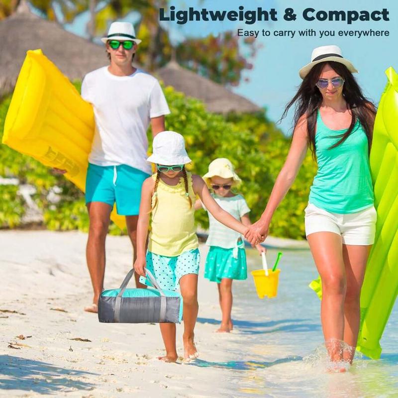 Beach Tent Sun Shelter For 3/4-5/6-7/8-10 Person, UPF 50+ UV Protection Beach Canopy, Lightweight And Easy Setup Cabana, Portable Beach Shade Tent