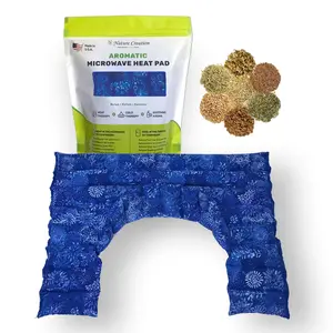 Shoulder PLUS Neck Microwavable Heating Pad - Nature Creation Therapy Pack Pack Therapy