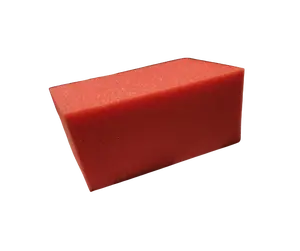 The Big Red Foam Sponge 6.5 x 4.9 x 3 inches Made in the USA Sponges & Giggles Sponge ASMR sponge Squeeze Cleantoksqueezing  therapy sink  therapy
