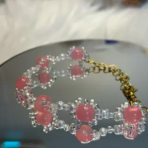 Glass seeds beads bracelet