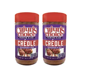 Créole Seasoning & Rub Duo Pack by Cajun's Choice