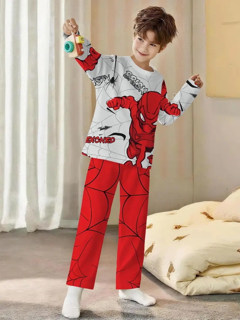 PIJAMA DE SPIDER-MAN CON PANTALÓN CORTO GRIS Y ROJO PARA NIÑO – Ecuador PIJAMA DE SPIDER-MAN CON PANTALÓN CORTO GRIS Y ROJO PARA NIÑO – Ecuador