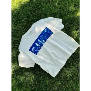 Flower Panel Comfort Colors Boxy Tee, Floral Graphic Tee