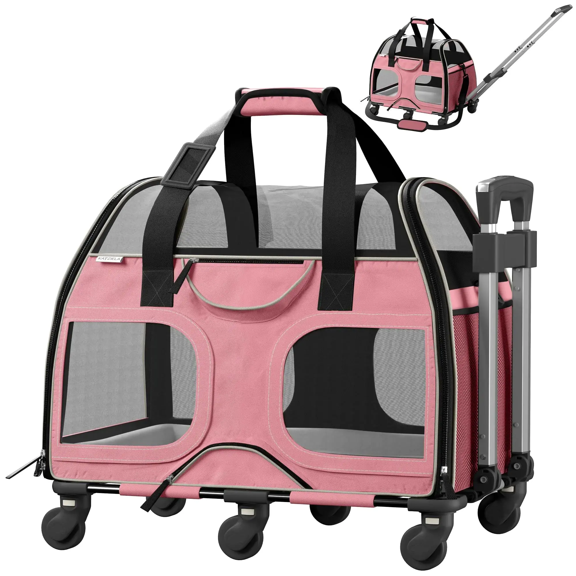 TSA-Ready Pet Voyager - Soft Carry-On for Cats & Small Dogs