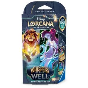 Disney Lorcana: Whispers in the Well Starter Deck (Amber & Emerald)