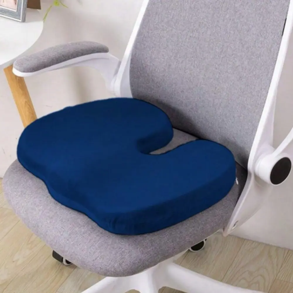 1pc Seat Cushion For Desk Chair,Office Chair Cushion ,Seat Cushion For Tailbone Pain Relief,Car Seat Cushions For Driving Butt Pain,Tailbone Cushions For Pressure Relief,Padded Seat Cushion