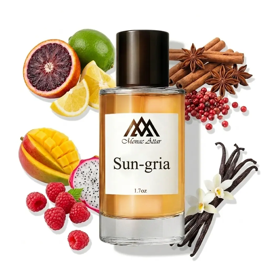 Sungria  inspired by Sungria Eau De Parfum, 1.7oz/50ml, Unisex, Long Lasting Fragrance, Luxury Made Affordable
