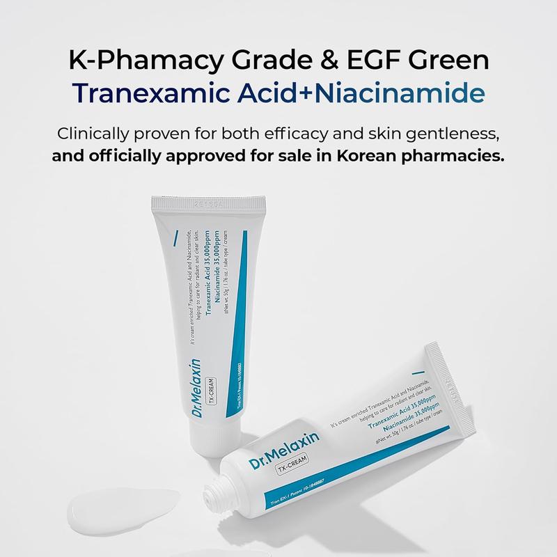 [Dr.Melaxin] TX Tranexamic Acid Cream 50ml - Nano-sized Tranexaminc Acid for Dark Spots & Hyperpigmentation
