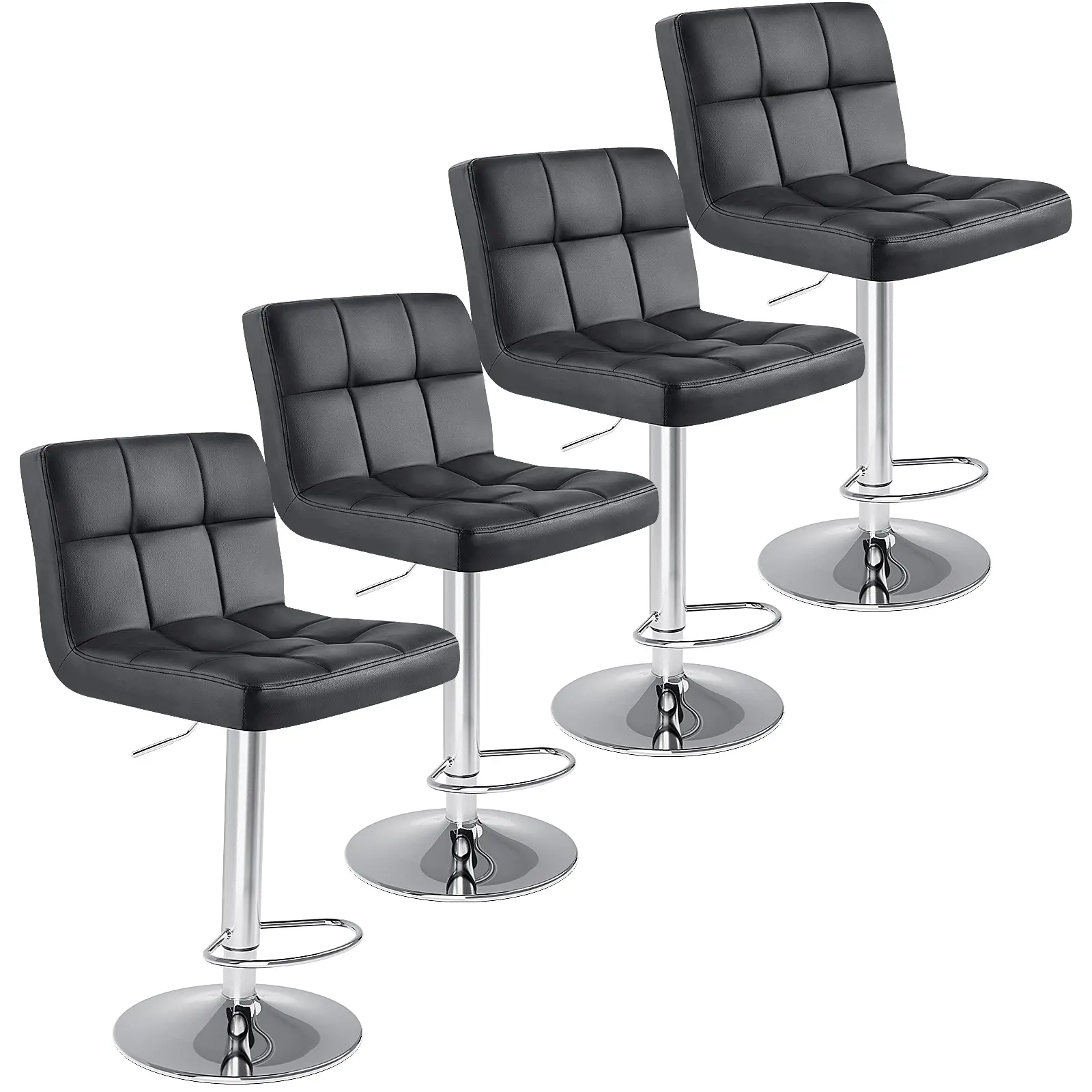 4-Pcs Black