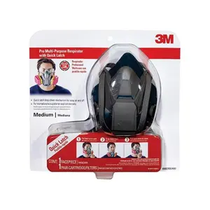 3M 65023QLHA1-C Half-Face Mask Respirator