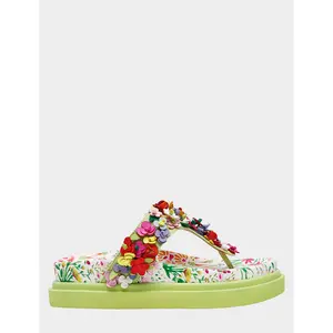 Betsey Johnson KAMMERON NATURAL FLORAL MULTI