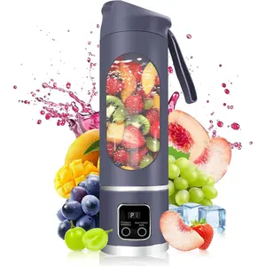 350ml Portable Blender, Personal Smoothie Blender for Shakes and Smoothies, Waterproof Mini Blender for Home, Kitchen, Travel