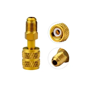 Proven Vacuum Pump Adapter for R134a R12 R22 R410a Superior Seal and Leak Proof