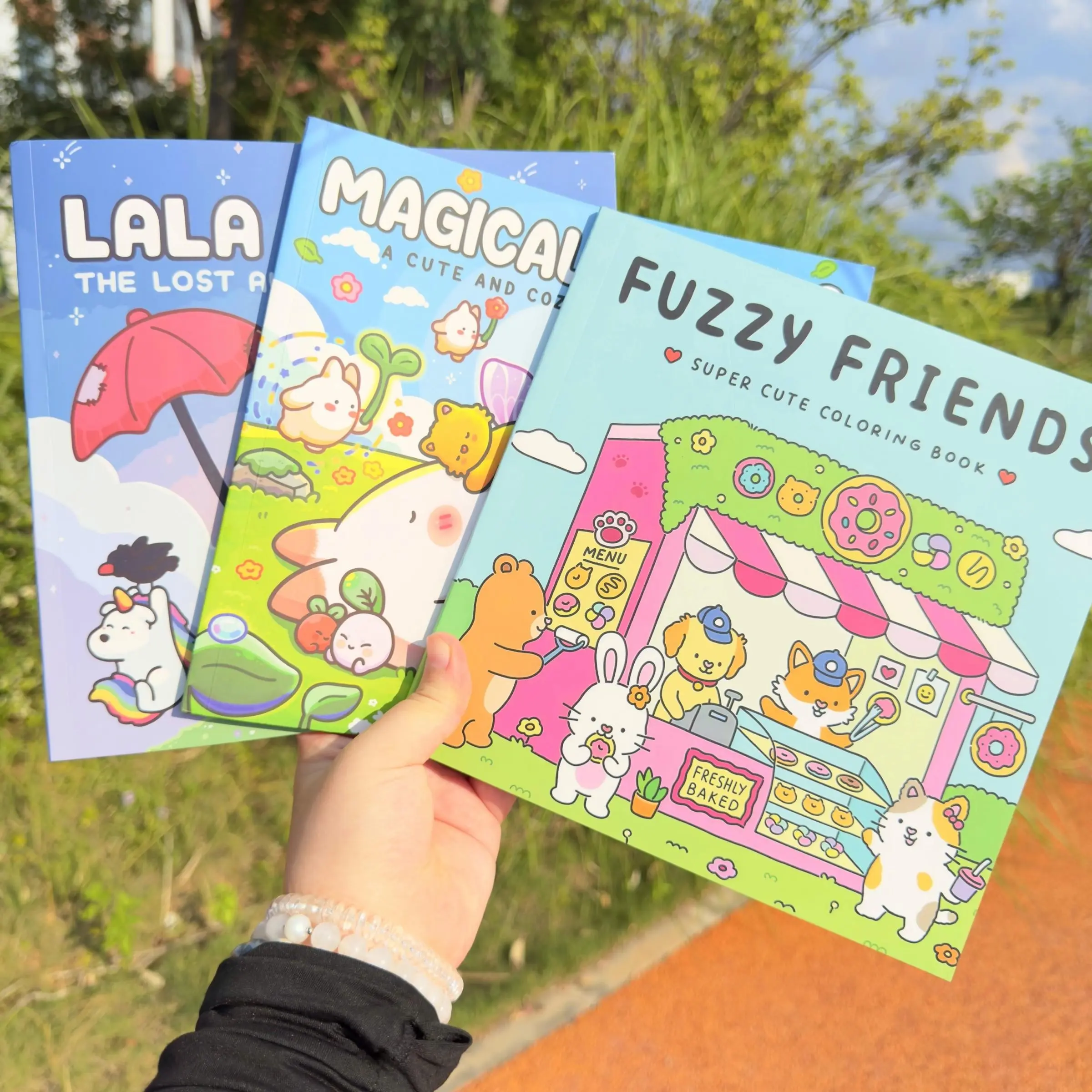 3/6 Pack Of Adorable and Fun Thickened Adult Coloring Books: High-quality Thickened Edition Featuring Cute Designs + Diverse Themes. Unwind While Enjoying Creative Fun—the Perfect Gift for Everyone, Girls Growing Drawing Paper Cute Colouring Book