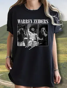 Retro Warren Zeiders Country Music Shirt - For Music Lovers with Style
