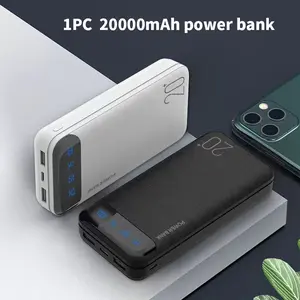 20000mah Power Bank, 10w Output, 74wh Capacity, Compatible with iOS & Android, Multi-Color Design, Fits Most Devices