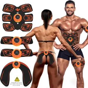 Abs Stimulator, Smart Butt Massager, Waist and Hip/arm/leg Combo Trainer, Fitness Equipment for Men and Women, Perfect Curves