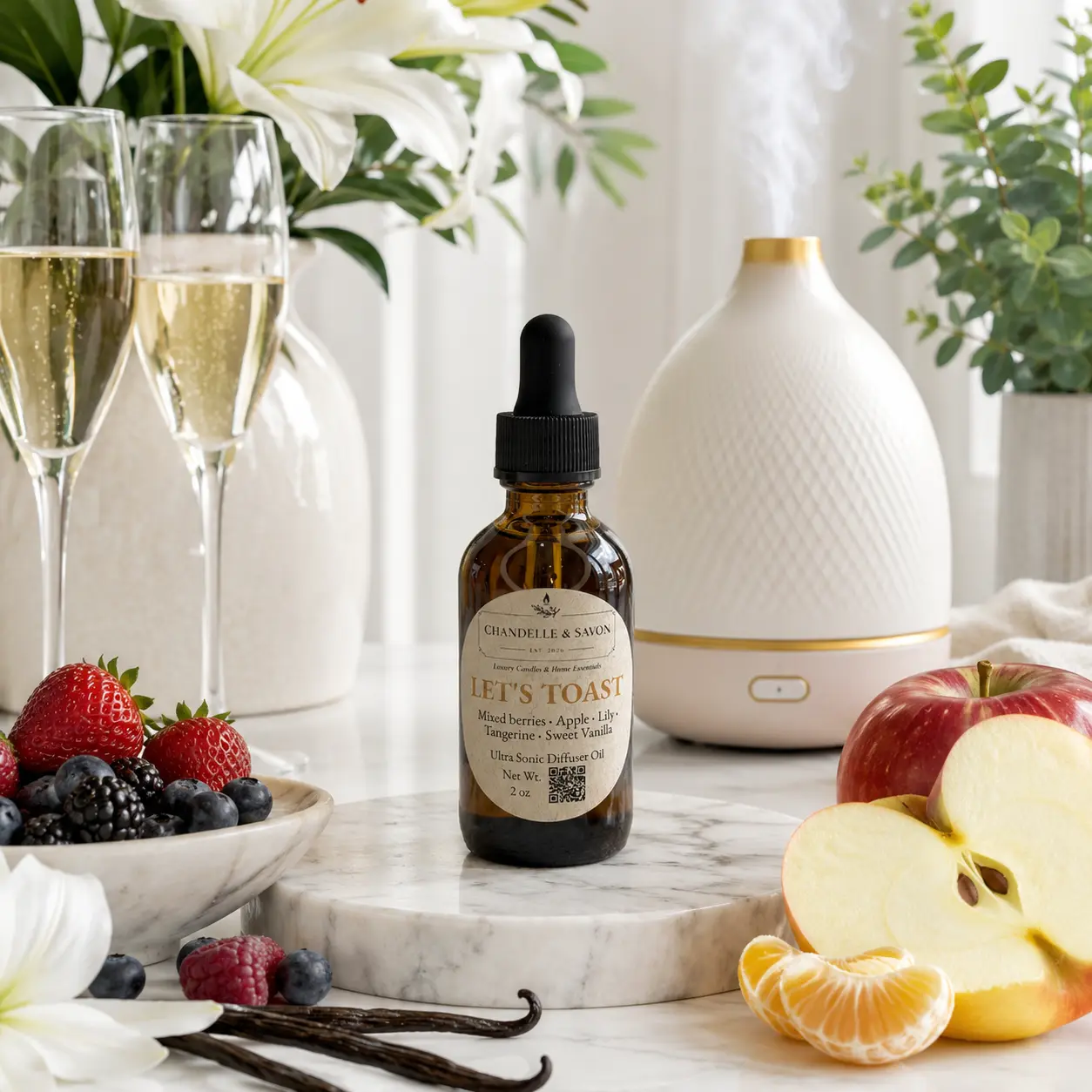 Let's Toast Ultrasonic Diffuser Oil