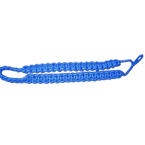 BLUE # 2723 SHOULDER CORD - PRIVATE PRADE, BANDS, ARMY, SCOUTS, POLICE, VOLUNTEERS, UNIFORM ACCESSRIES