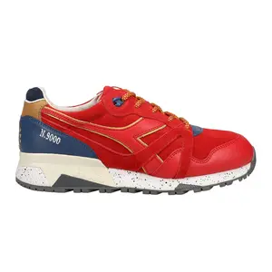 diadora Mens N9000 X Ubiq Lace Up Sneakers Shoes Casual - Red