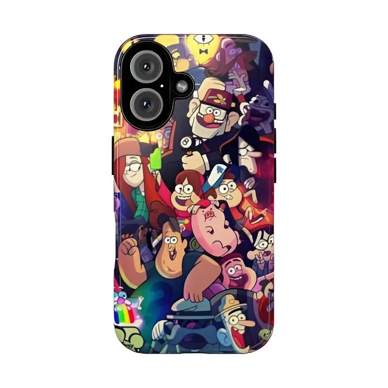 Gravity Falls Cover for iPhone 17 Air 17 Promax 16 15 14 11 Pro Max 13 12 XS X Soft Back Cover Protection Shockproof Cellphone Smartphone